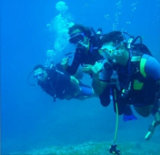  Buceo en grupo 